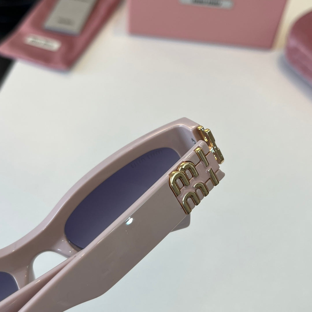 Miu Miu Cat-Eye Silver Lens Sunglasses for Men & Women - 449745 - detail image 6