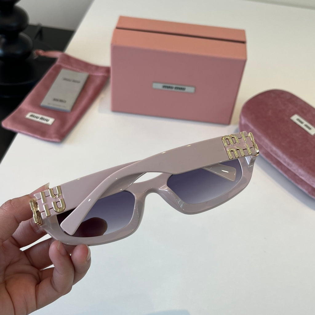 Miu Miu Cat-Eye Silver Lens Sunglasses for Men & Women - 449745 - detail image 7