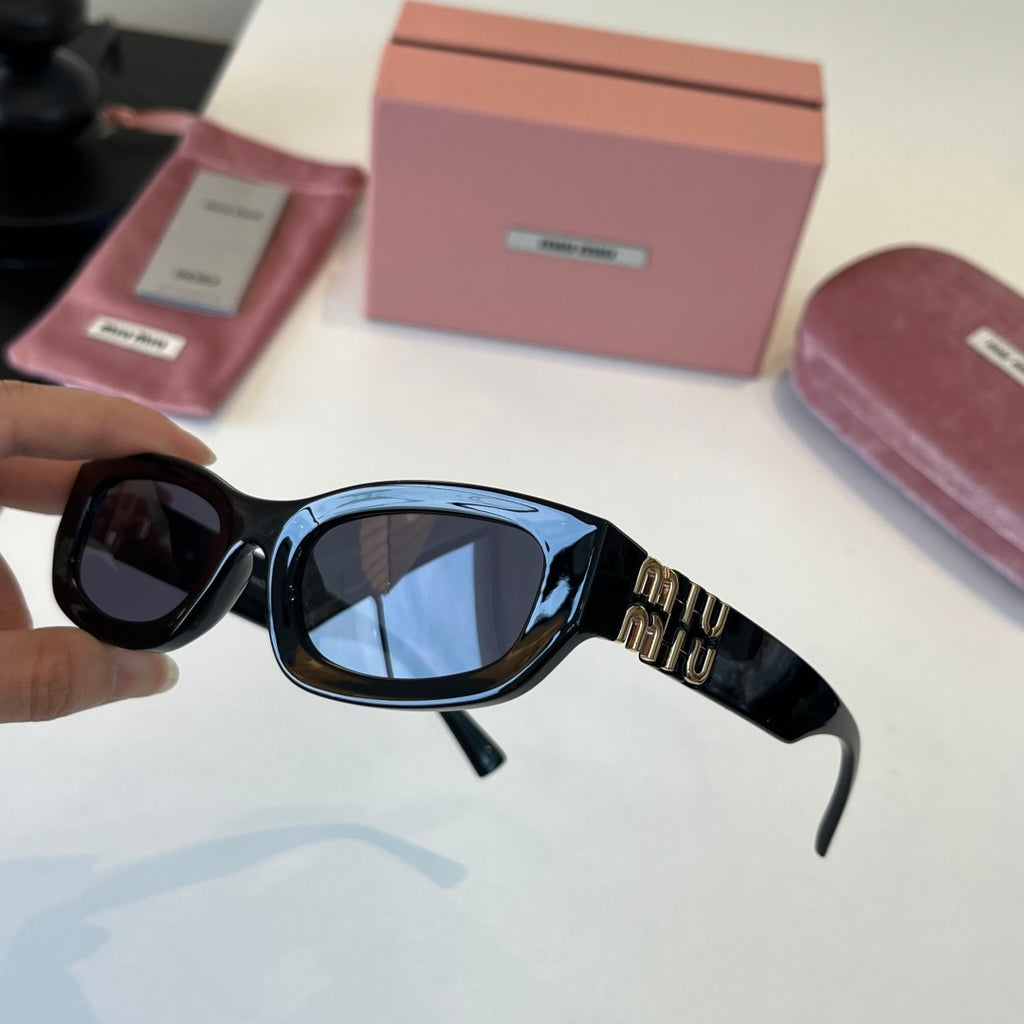 Miu Miu Cat-Eye Silver Lens Sunglasses for Men & Women - 449746 - detail image 9