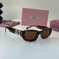 Miu Miu Cat-Eye Black Lens Sunglasses for Men & Women - 449747