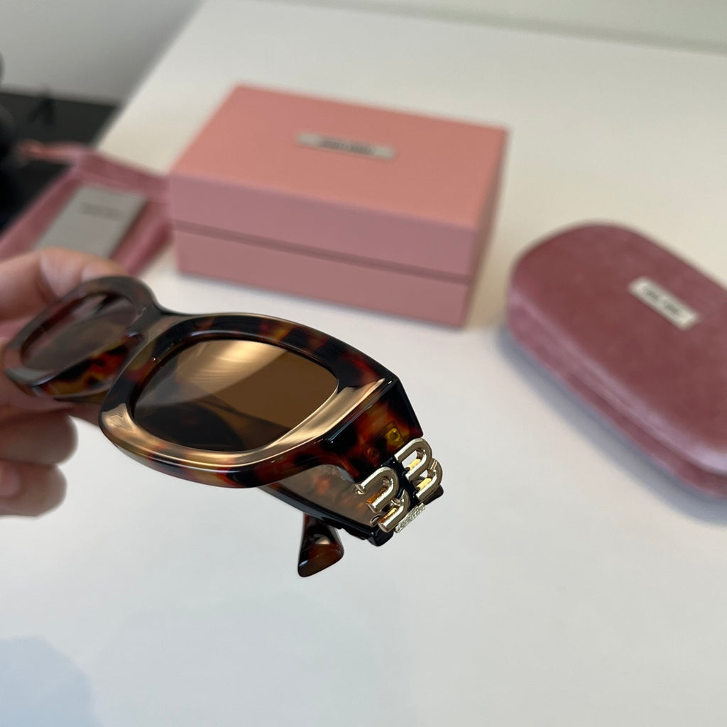 Miu Miu Cat-Eye Black Lens Sunglasses for Men & Women - 449747 - detail image 6