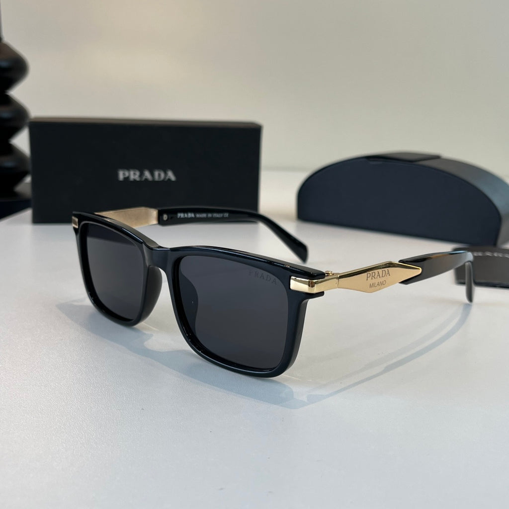 Prada Fashion Black Lens Sunglasses for Men & Women - 449391 - detail image 4
