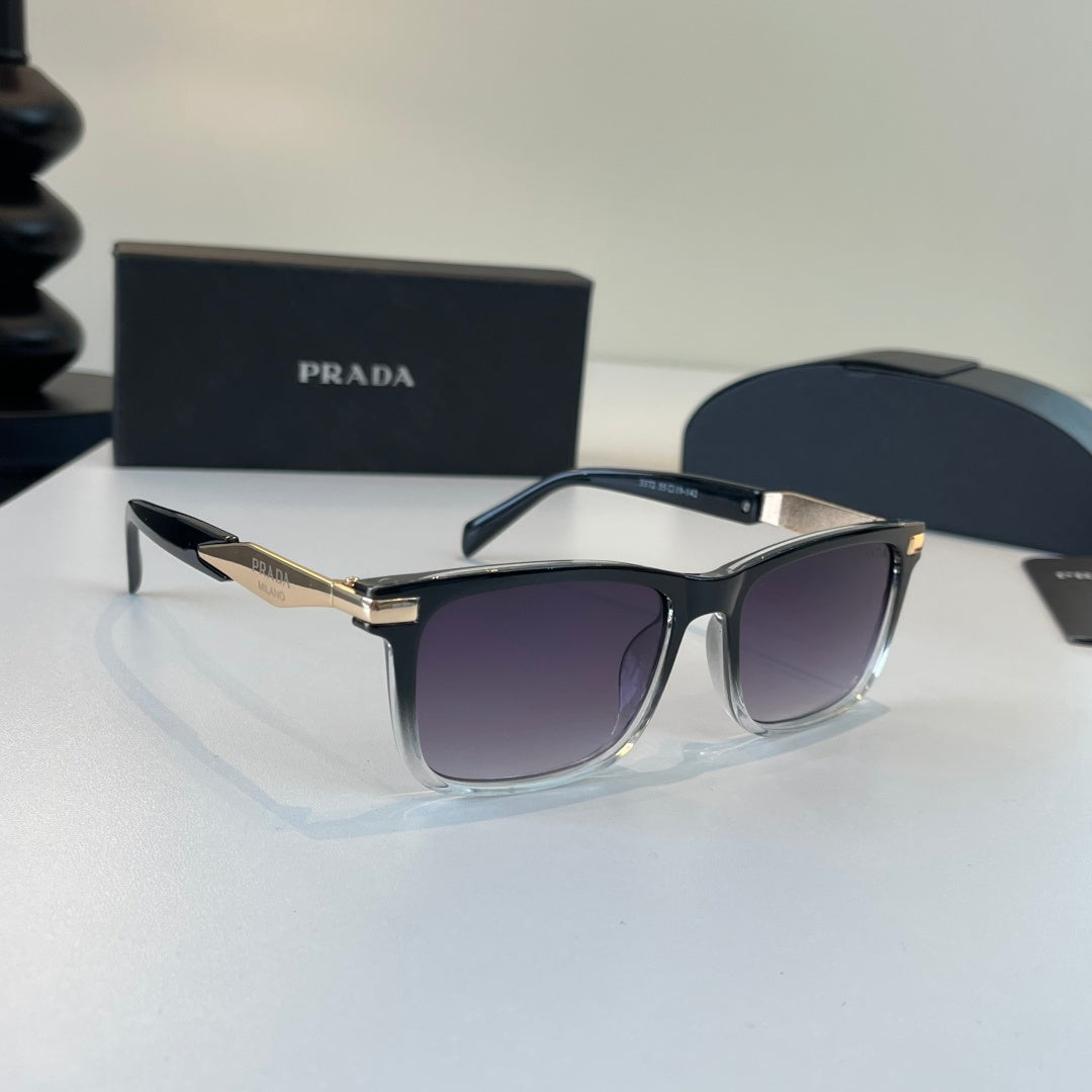 Prada Fashion Silver Lens Sunglasses for Men & Women - 449392