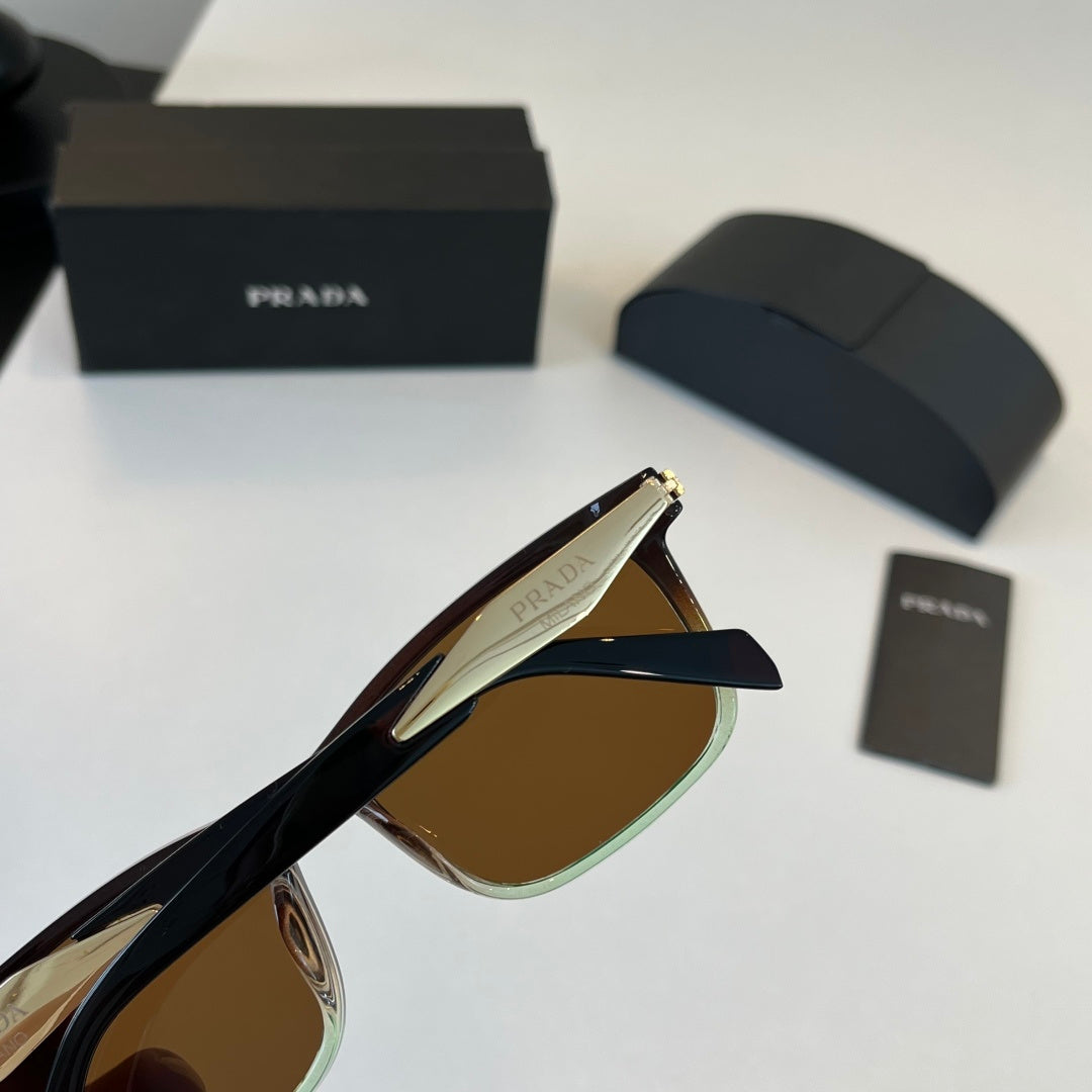 Prada Fashion Brown Lens Sunglasses for Men & Women - 449393 - detail image 6