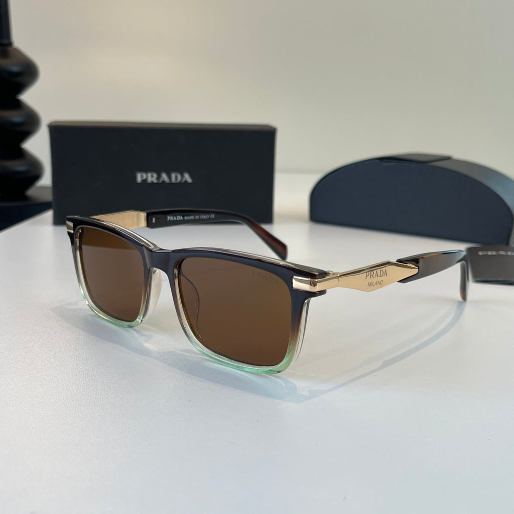 Prada Fashion Brown Lens Sunglasses for Men & Women - 449393 - detail image 3