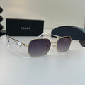 Prada Fashion Silver Lens Sunglasses for Men & Women - 465654