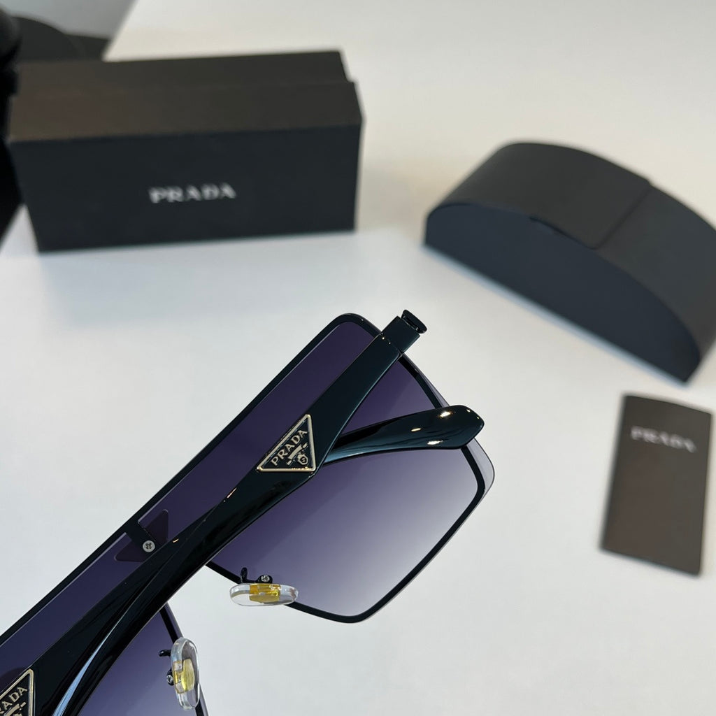 Prada Fashion Silver Lens Sunglasses for Men - 465655 - detail image 5
