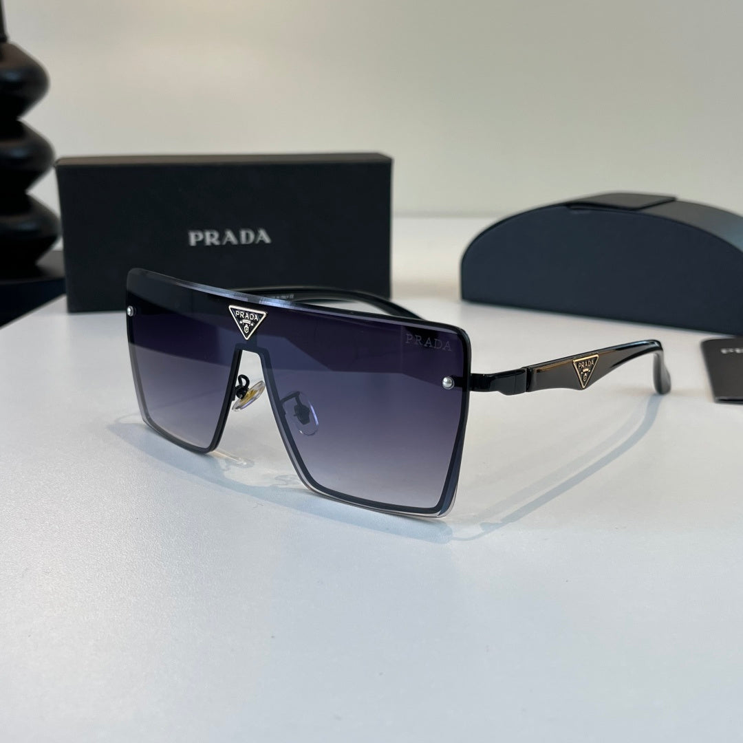 Prada Fashion Silver Lens Sunglasses for Men - 465655 - detail image 3
