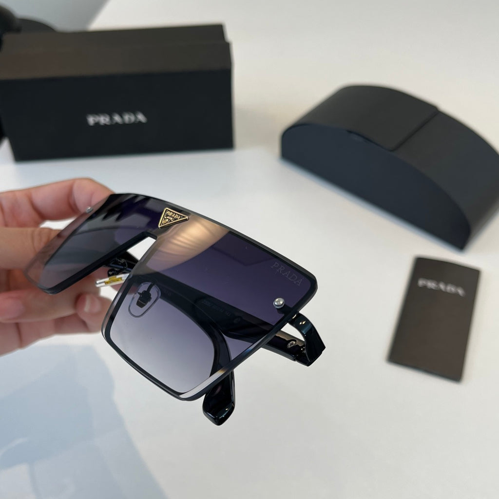 Prada Fashion Silver Lens Sunglasses for Men - 465655 - detail image 4