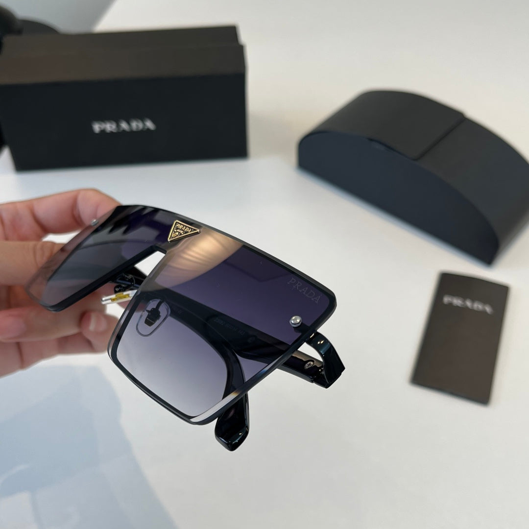 Prada Fashion Silver Lens Sunglasses for Men - 465655 - detail image 4