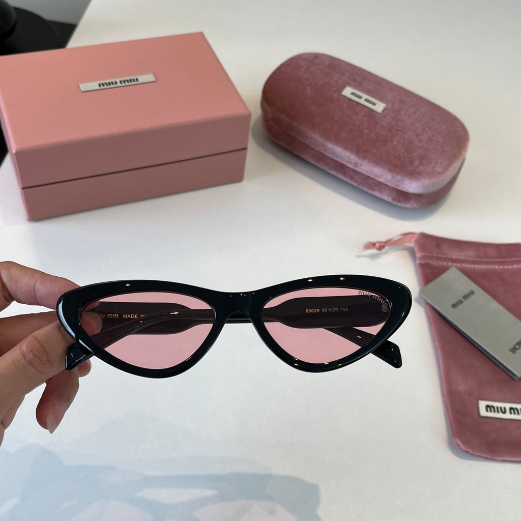 Miu Miu Cat-Eye Silver Lens Sunglasses for Men & Women - 466158 - detail image 5