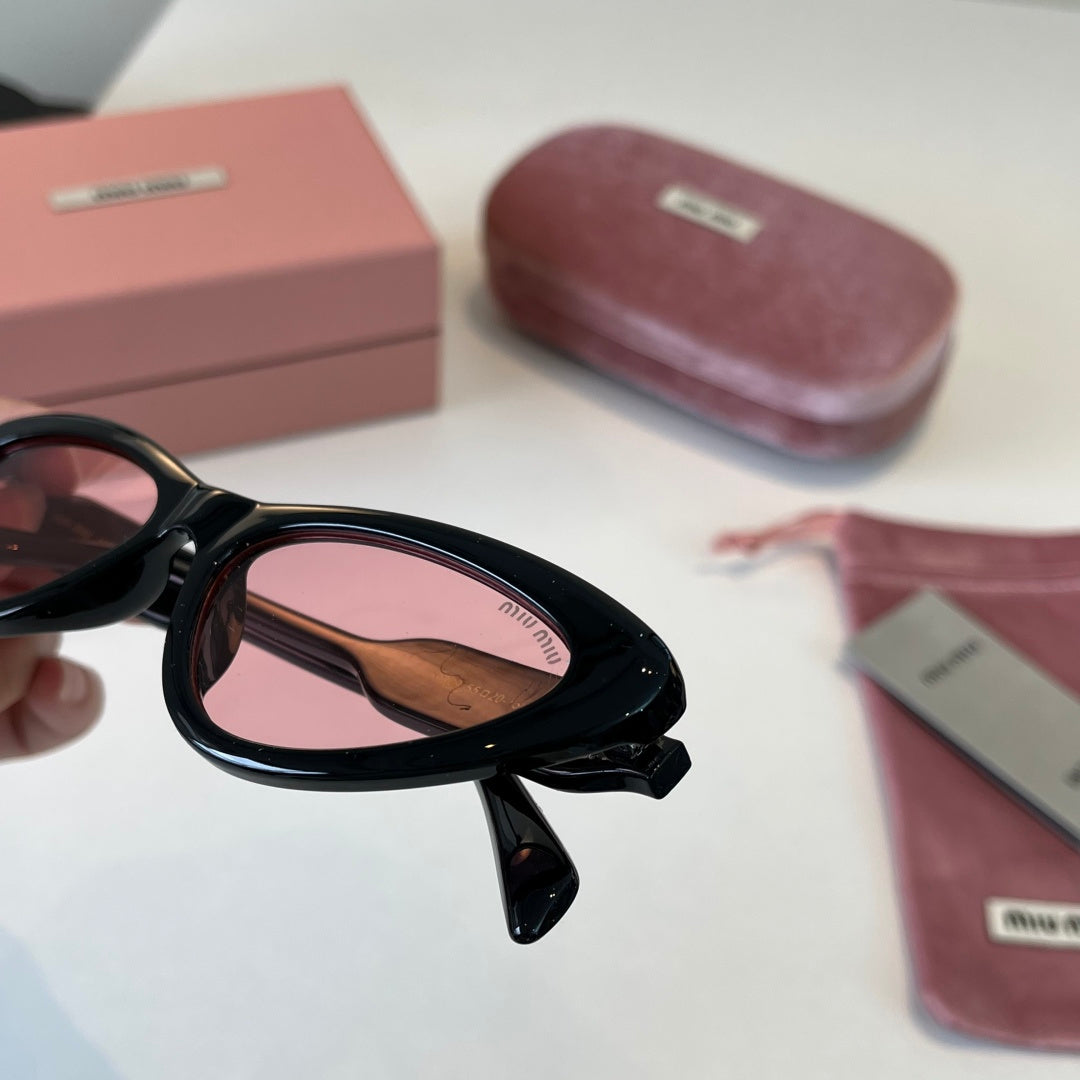 Miu Miu Cat-Eye Silver Lens Sunglasses for Men & Women - 466158 - detail image 6