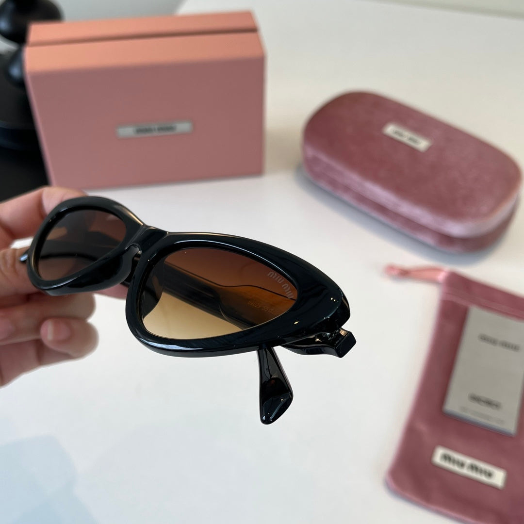 Miu Miu Cat-Eye Brown Lens Sunglasses for Men & Women - 466156 - detail image 5