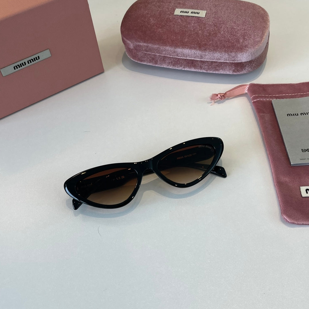 Miu Miu Cat-Eye Brown Lens Sunglasses for Men & Women - 487581 - detail image 4