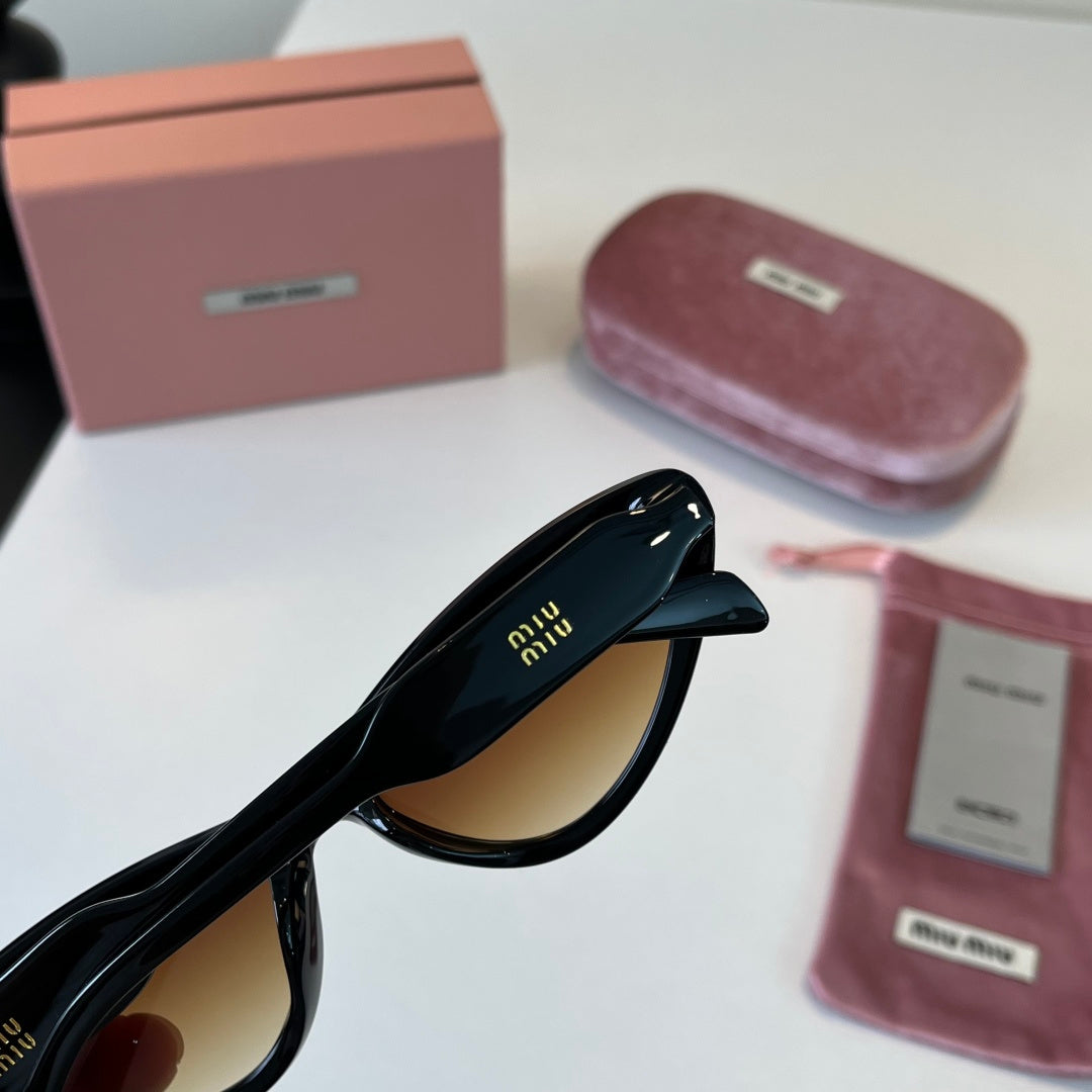 Miu Miu Cat-Eye Brown Lens Sunglasses for Men & Women - 466156 - detail image 8