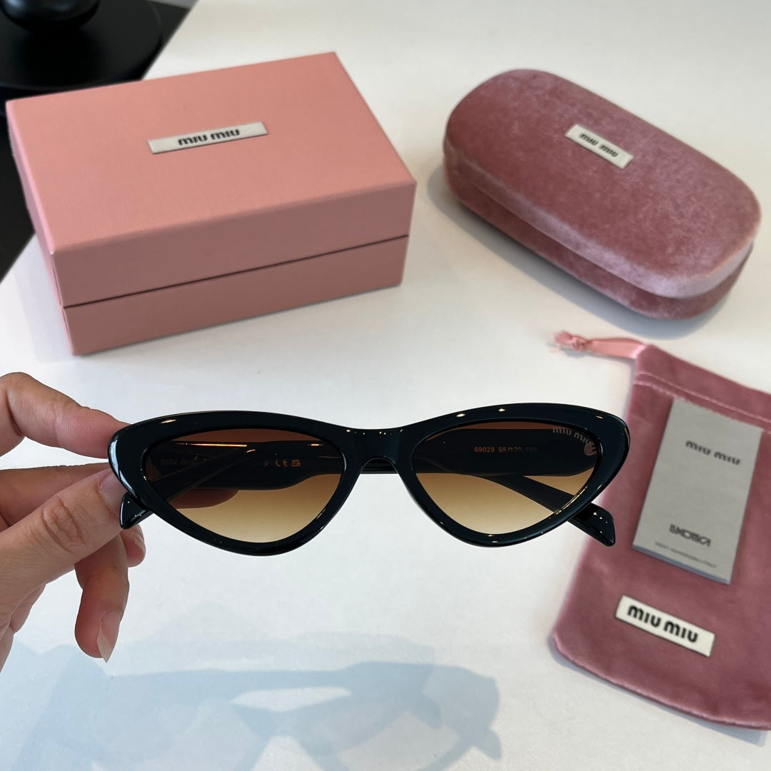 Miu Miu Cat-Eye Brown Lens Sunglasses for Men & Women - 466160 - detail image 6