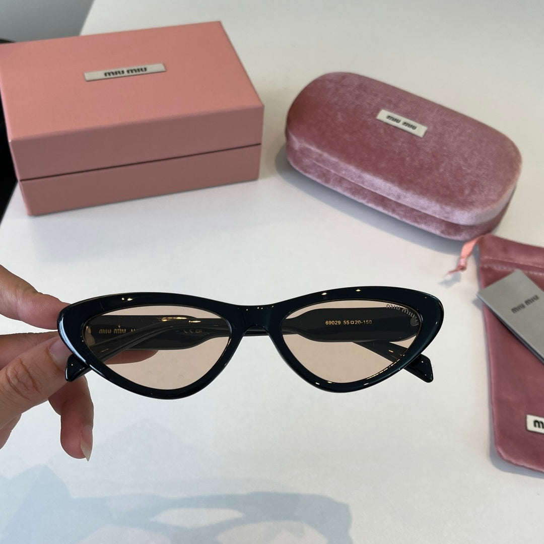 Miu Miu Cat-Eye Silver Lens Sunglasses for Men & Women - 466157 - detail image 5