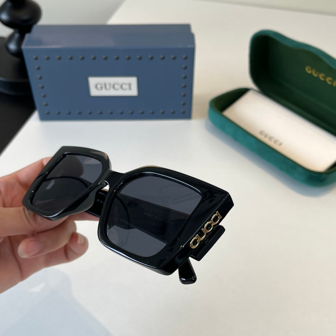 Gucci Fashion Black Lens Sunglasses for Men & Women - 486447 - detail image 5