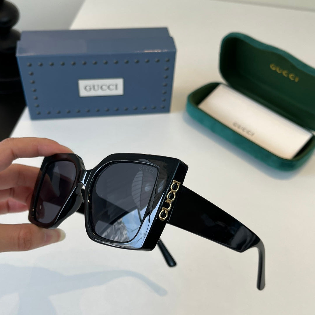 Gucci Fashion Black Lens Sunglasses for Men & Women - 486447 - detail image 6