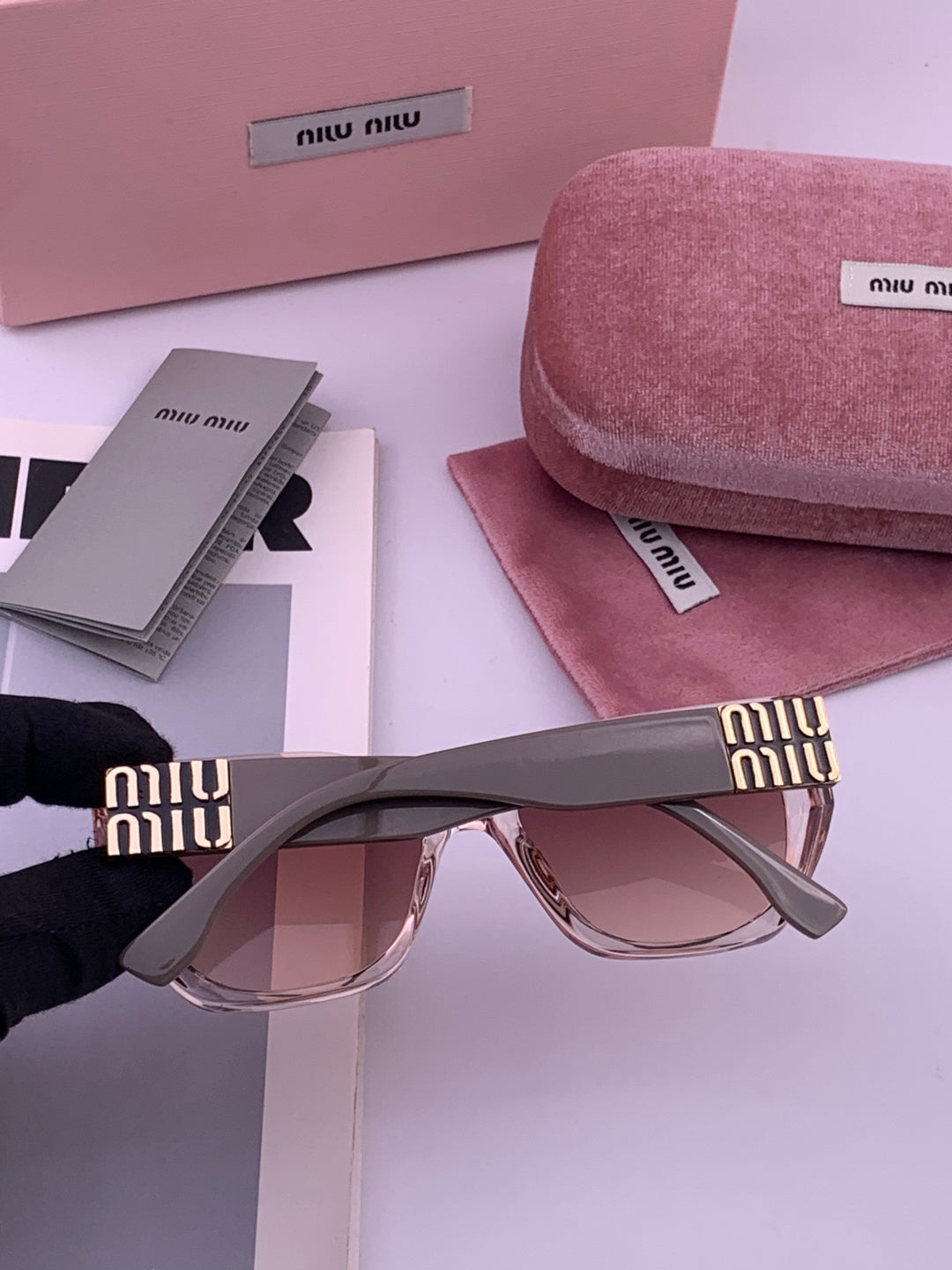 Miu Miu M1310 Fashion Purple Lens Sunglasses for Men & Women - 466167 - detail image 4