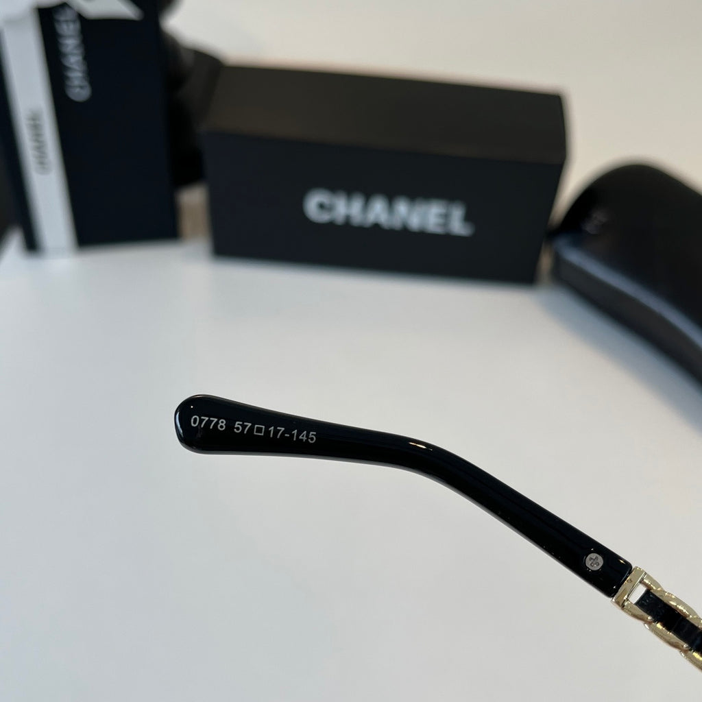 Chanel Fashion Black Lens Sunglasses for Men & Women - 486524 - detail image 9
