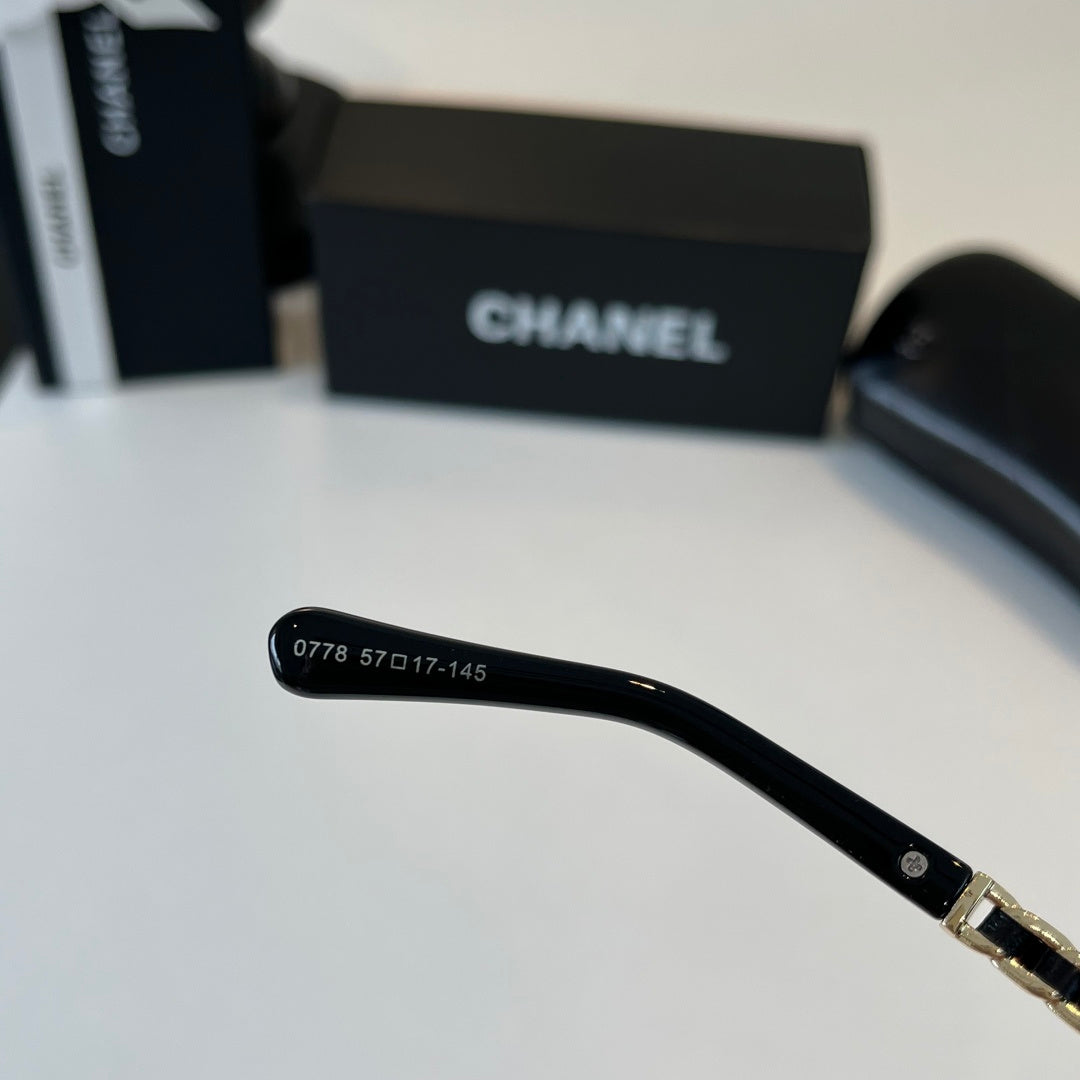 Chanel Fashion Black Lens Sunglasses for Men & Women - 486524 - detail image 9
