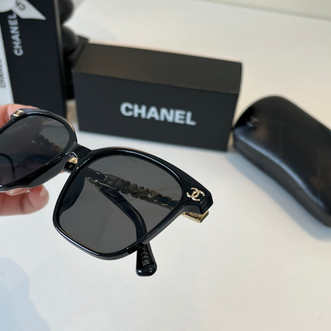 Chanel Fashion Black Lens Sunglasses for Men & Women - 486524 - detail image 6