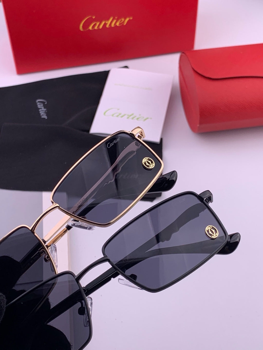Cartier K51758 Fashion Black Lens Sunglasses for Men & Women - 465877 - detail image 2