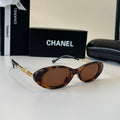 Chanel Fashion Black Lens Sunglasses for Men & Women - 486528