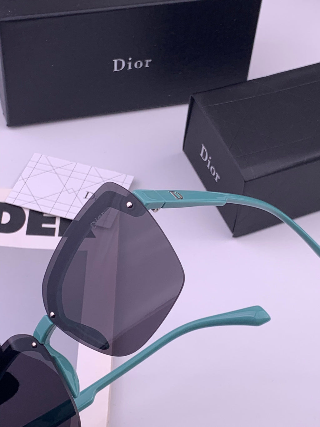 Dior D68000 Polarized Fashion Gold Lens Sunglasses for Men & Women - detail image 5