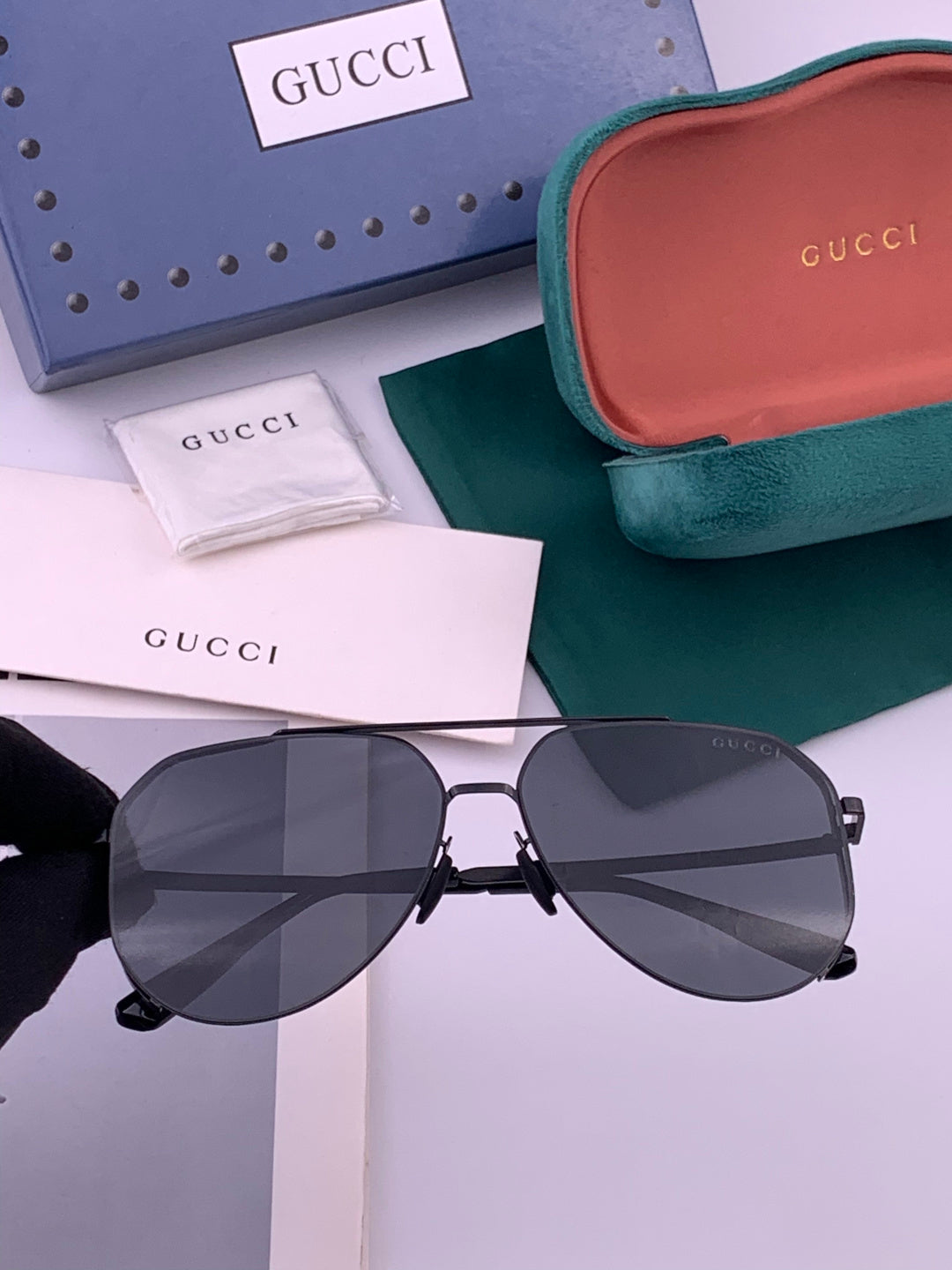 Gucci G7380 Fashion Brown Lens Sunglasses for Men & Women - 464986