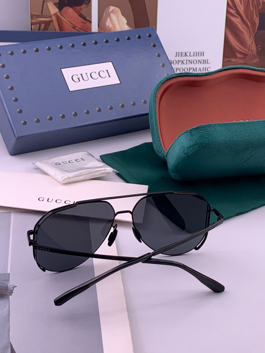 Gucci G7380 Fashion Brown Lens Sunglasses for Men & Women - 464986 - detail image 5