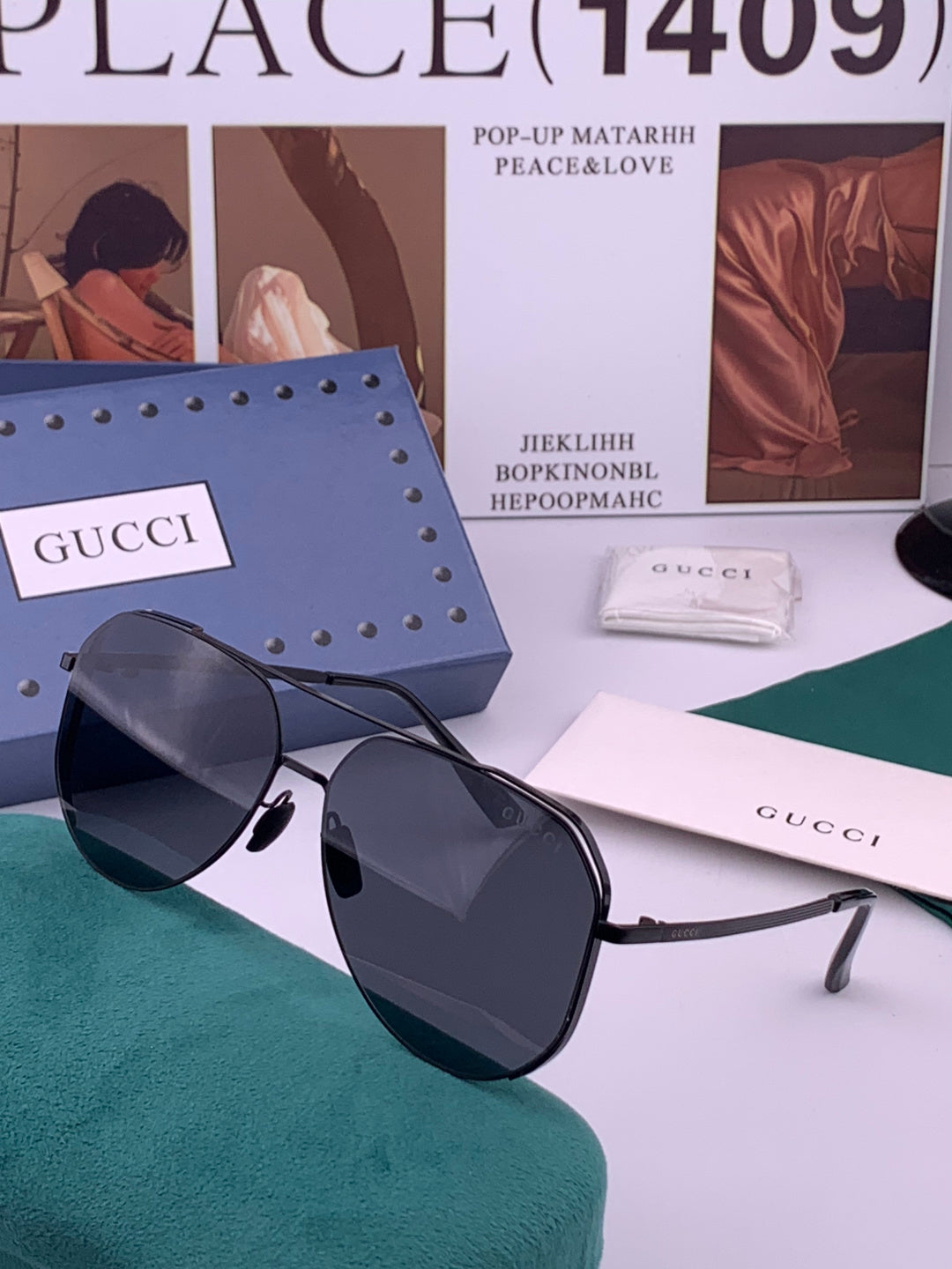 Gucci G7380 Fashion Brown Lens Sunglasses for Men & Women - 464986 - detail image 2