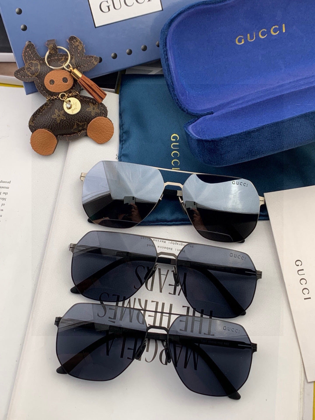 Gucci G7730 Fashion Gray Lens Sunglasses for Men & Women - 464998