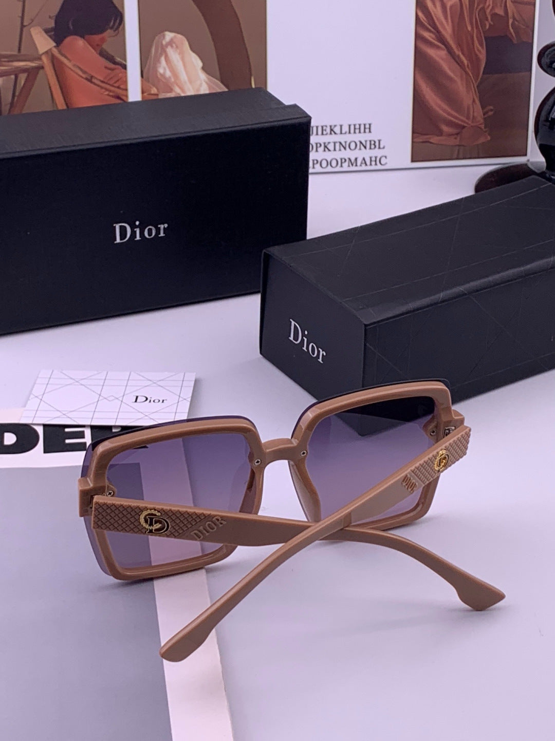 Dior CD27702 Polarized Fashion Brown Lens Sunglasses for Men & Women - 465316 - detail image 4