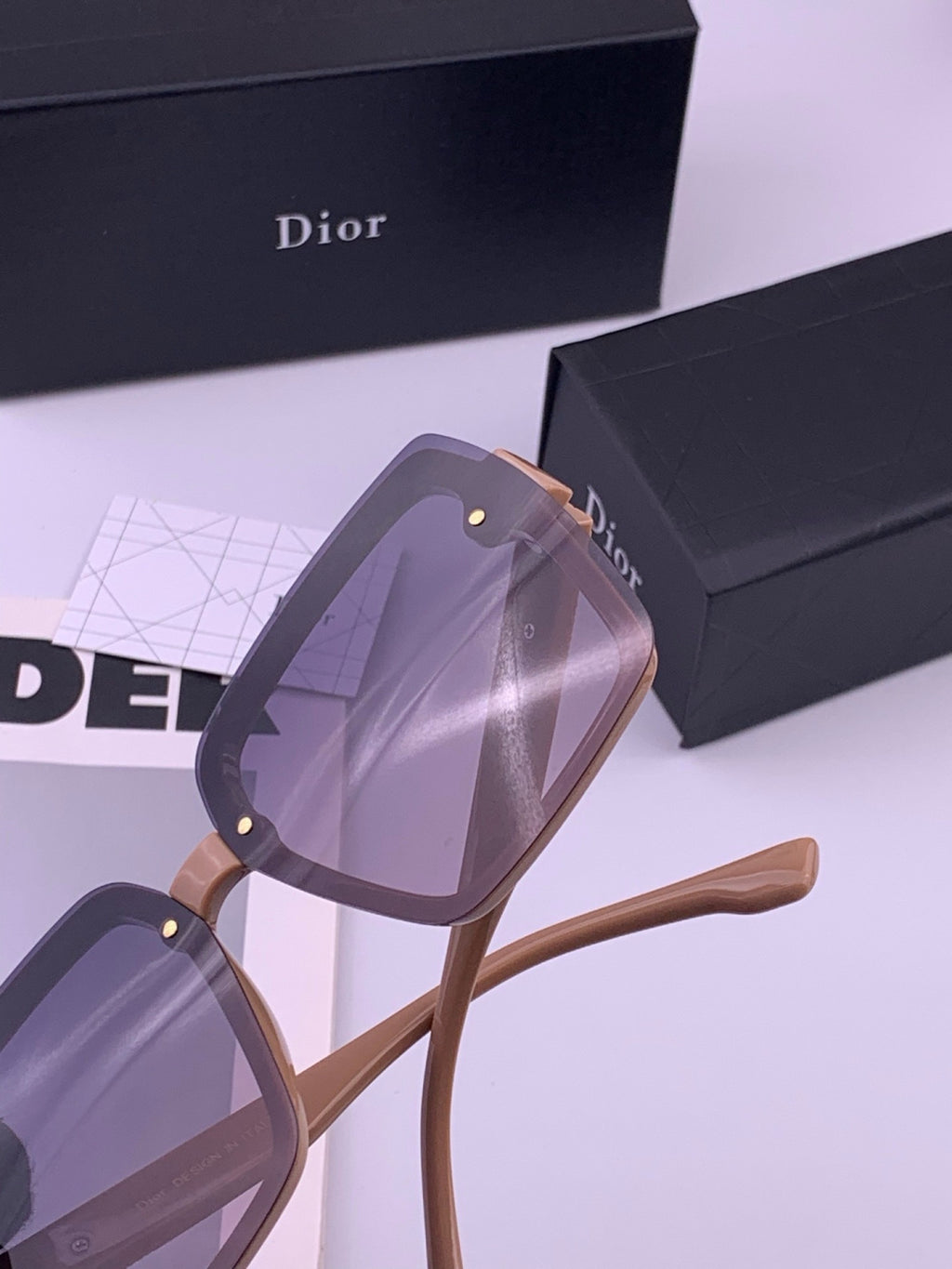 Dior CD27702 Polarized Fashion Brown Lens Sunglasses for Men & Women - 465316 - detail image 6