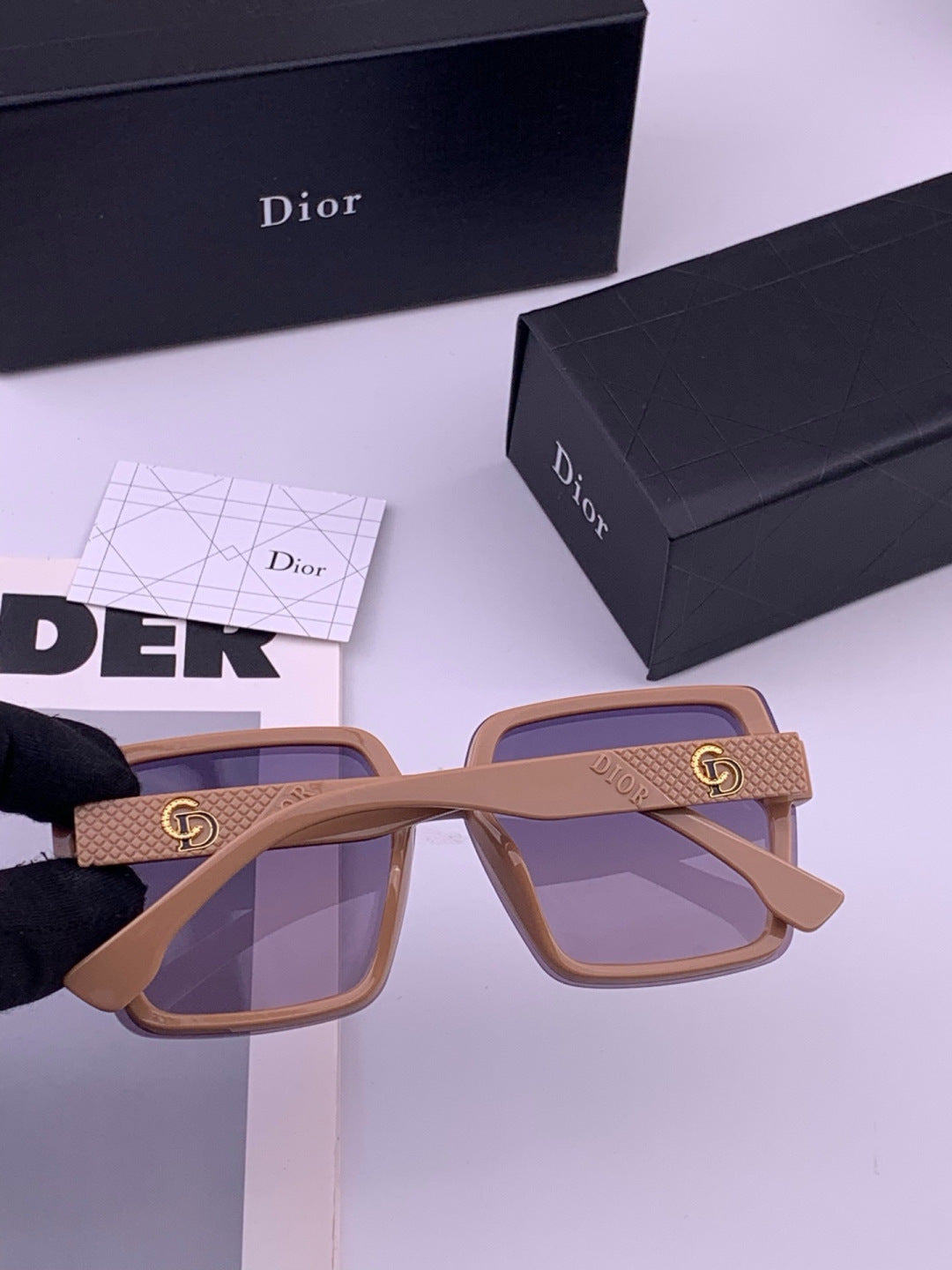 Dior CD27702 Polarized Fashion Brown Lens Sunglasses for Men & Women - 465316 - detail image 3