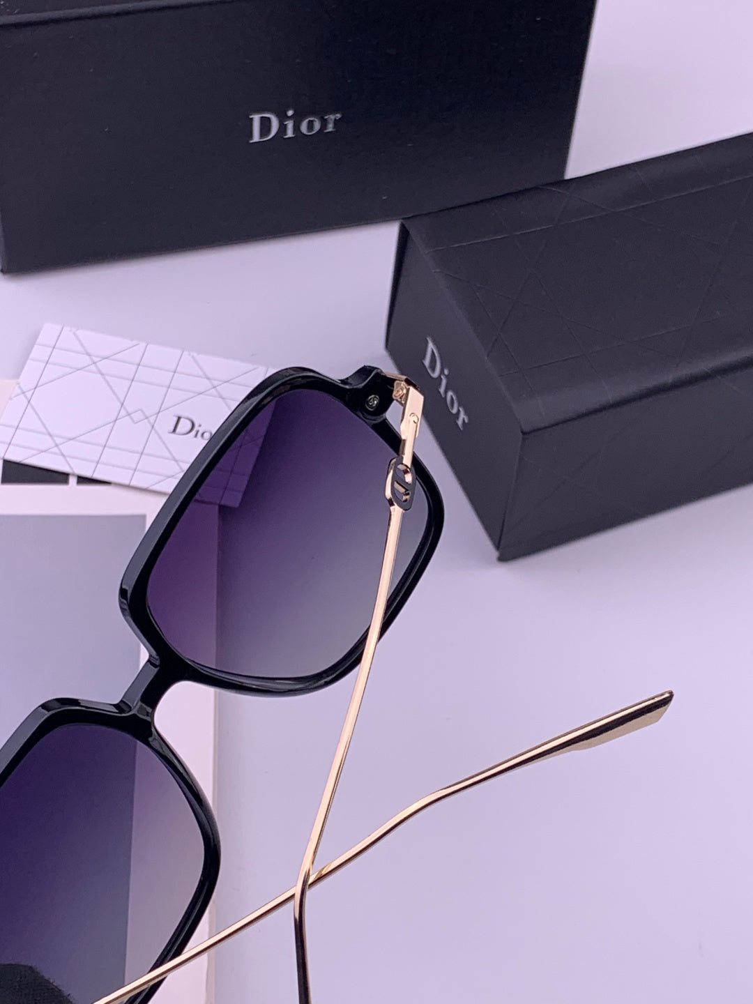 Dior CD3203 Polarized Fashion Gold Lens Sunglasses for Men & Women - 465319 - detail image 5
