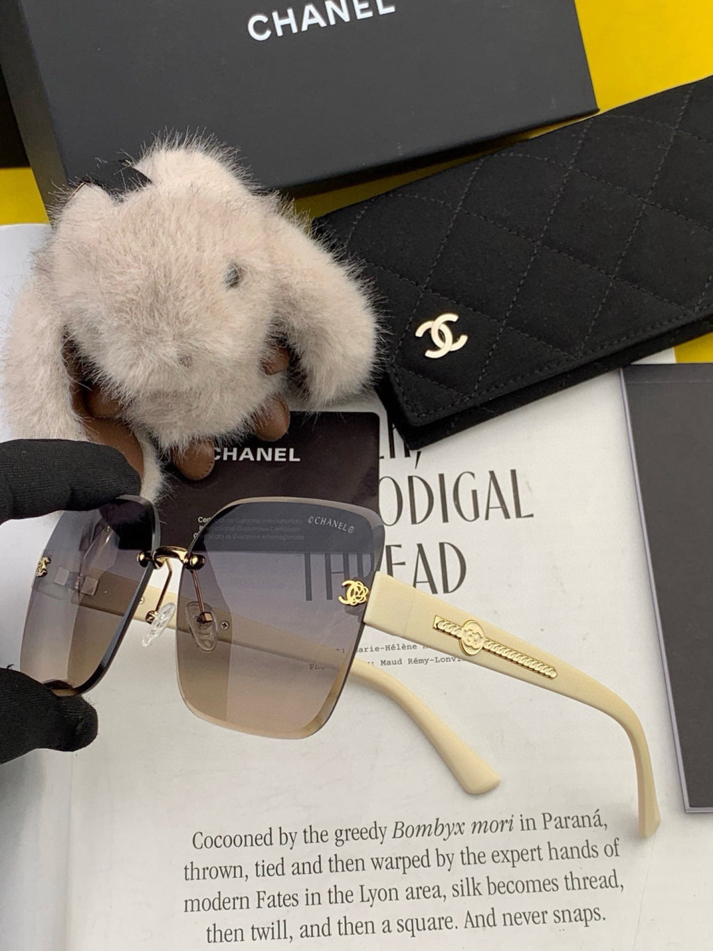 Chanel CH0551 Fashion Brown Lens Sunglasses for Men & Women - 465104 - detail image 4