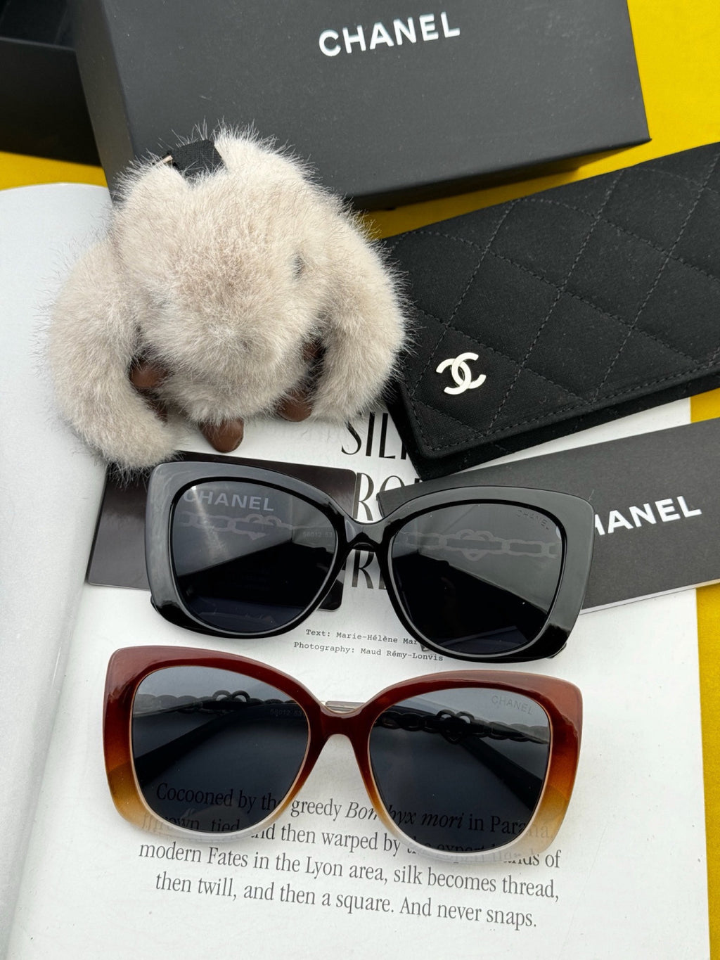 Chanel CH25801 Square Brown Lens Sunglasses for Men & Women - 465106 - detail image 7