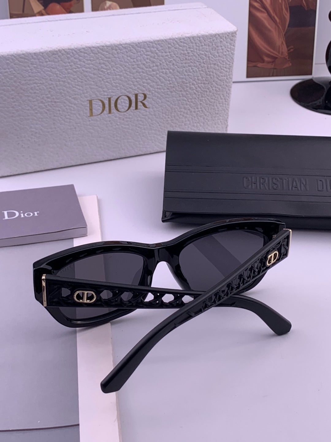 Dior CD5390 Polarized Fashion Brown Lens Sunglasses for Women - detail image 5
