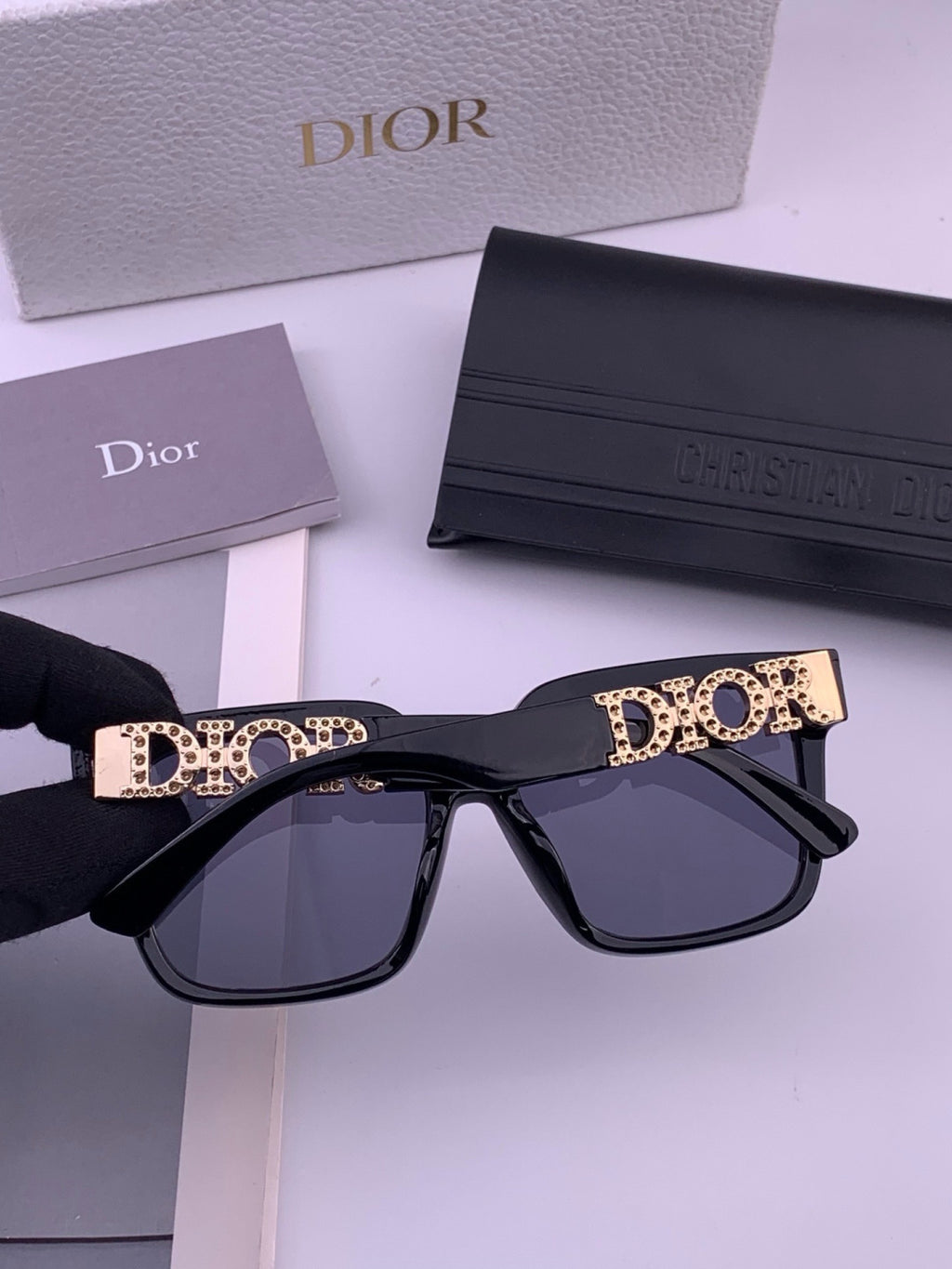 Dior D77000 Fashion Black Lens Sunglasses for Men & Women - 486867 - detail image 4