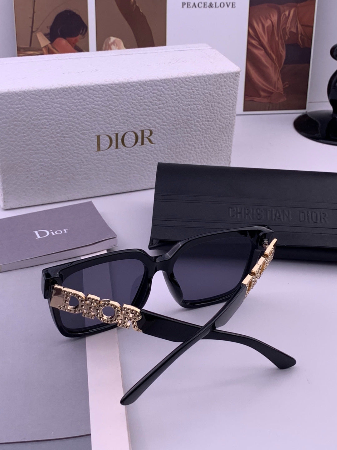 Dior D77000 Fashion Black Lens Sunglasses for Men & Women - 486867 - detail image 6