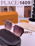 Louis Vuitton L77004 Oversized Purple Lens Sunglasses for Men & Women
