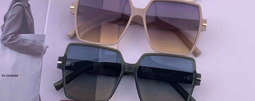 Dior CD4780 Polarized Square Purple Lens Sunglasses for Women - detail image 4