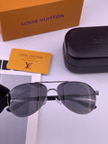 Louis Vuitton L8333 Polarized Aviator Black Lens Sunglasses for Men & Women