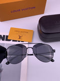 Louis Vuitton L5342 Polarized Aviator Black Lens Sunglasses for Men & Women