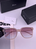 Dior CD35511 Polarized Square Brown Lens Sunglasses for Women