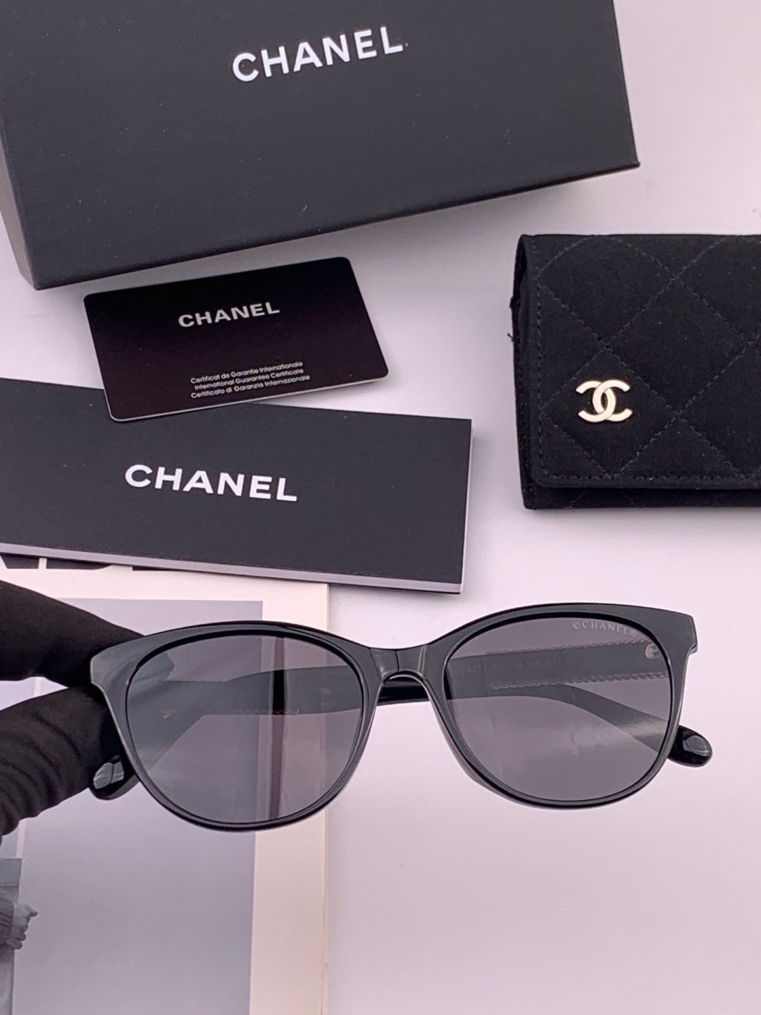Chanel CH7821 Polarized Round Brown Lens Sunglasses for Men & Women