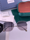 Gucci G2330 Polarized Round Black Lens Sunglasses for Women